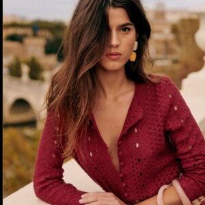 NWT Sezane Noelia Cardigan